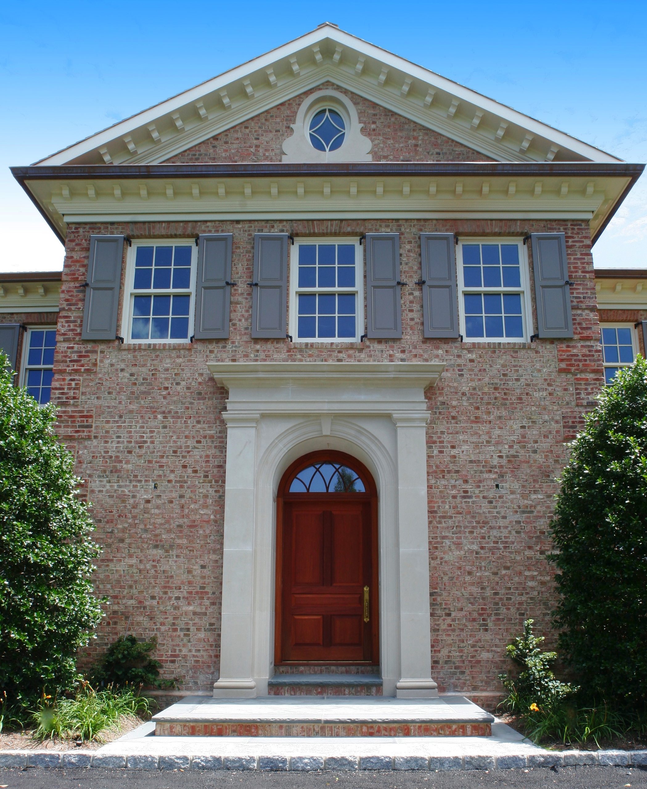 Exterior facade