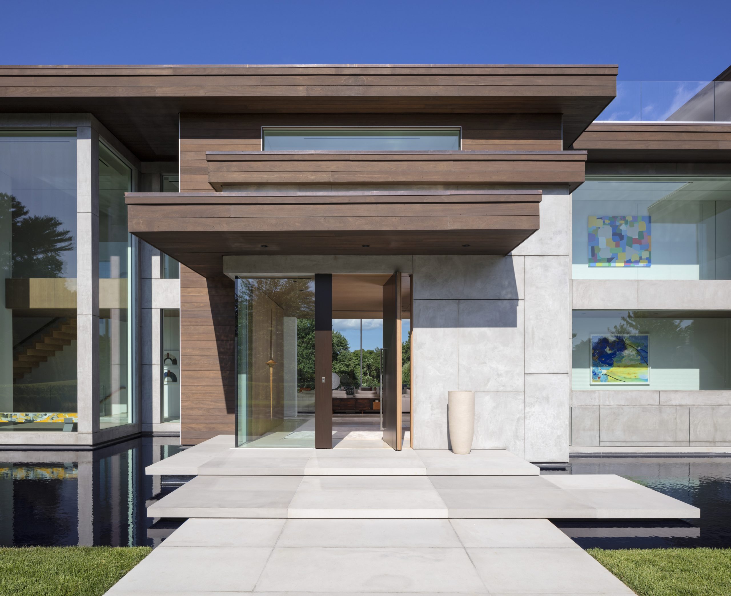 Exterior facade