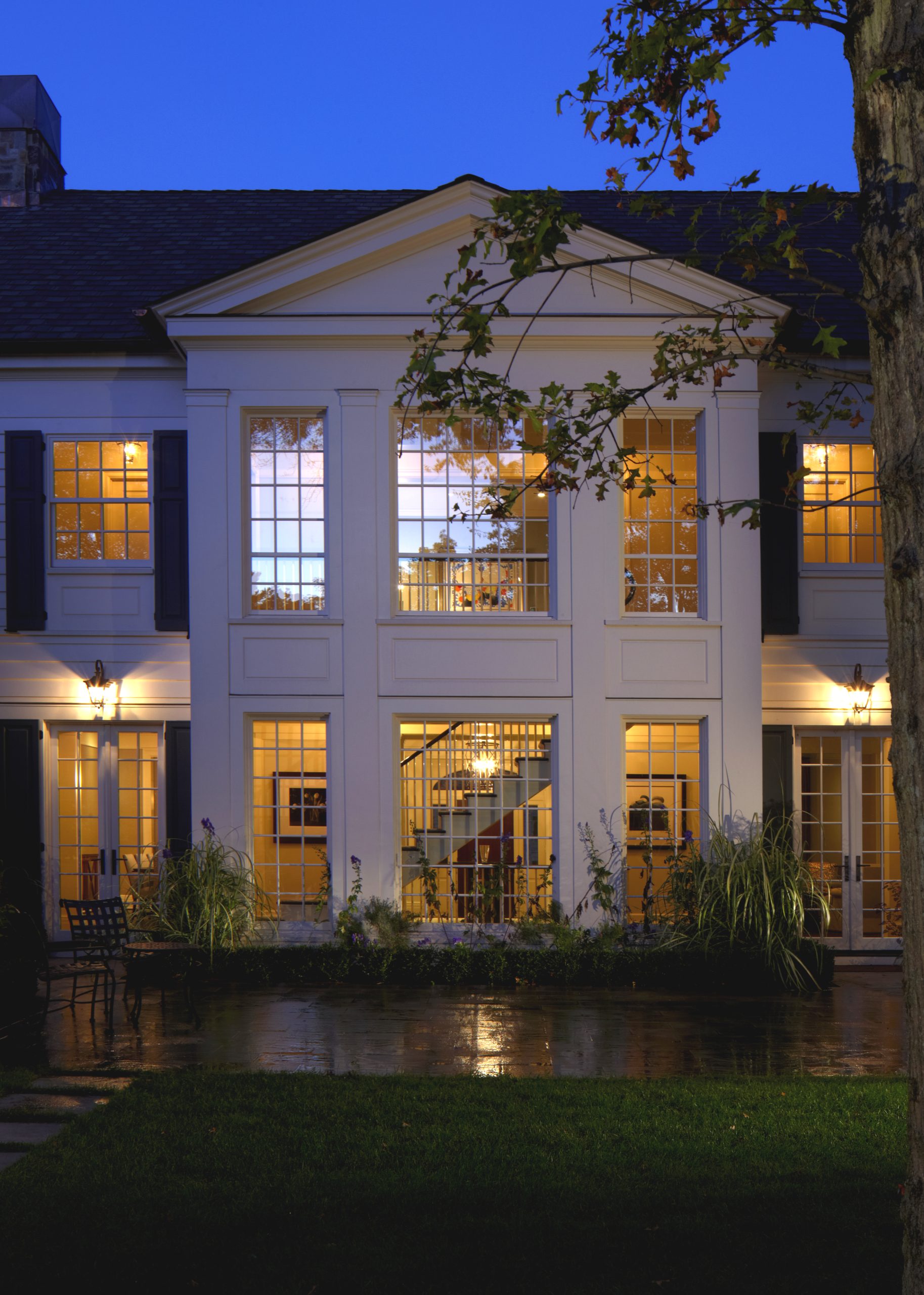 Exterior facade